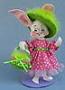 Annalee 6" Easter Parade Girl Bunny 2015 - Mint - 201415