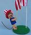 Annalee 3" Flag Ceremony Mouse 2015 - Mint - 250015