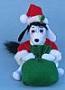 Annalee 6" Santa Pup Holding Sack 2015 - Mint - 750415