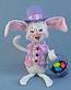 Annalee 6" Easter Parade Boy Bunny with Basket 2016 - Mint - 201116