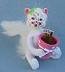 Annalee 4" Catnip Garden Kitty with Flower Pot 2016 - Mint - 200416