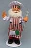 Annalee 9" Christmas Chef Santa with Wisk 2016 - Mint - 400416