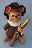 Annalee 6" Pilgrim Boy Mouse with Musket - Mint - 307703oxt