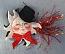Annalee 3" Celebration New Years Sun Pin - Mint - 820700rox