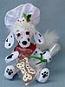 Annalee 6" Dalmation Puppy Doggie Chef with Bag of Dog Bones 2017 - Mint - 750317