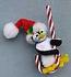 Annalee 4" Candy Cane Penguin Ornament 2017 - Mint - 700617