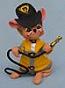 Annalee 7" Fireman Mouse - Mint - 202303ox