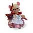 Annalee 6" Apple Picking Girl Mouse 2018 - Mint - 360718