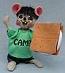 Annalee 6" Smores Camping Mouse 2017 - Mint - 850917