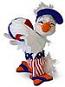 Annalee 6" Stars & Stripes Boy Duck with Beach Ball 2019 - Mint - 260519