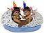 Annalee 3" Indian Boy & Girl Mouse in Canoe 2019 - Mint - 360019