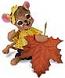 Annalee 6" Autumn Leaf Mouse 2019 - Mint - 361419