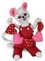 Annalee 5" String of Hearts Mouse 2020 - Mint - 110620