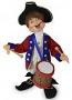 Annalee 9" Colonial Drummer Elf 2020 - Mint - 260720