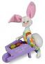 Annalee 5" Jelly Bean Wheelbarrow Bunny 2020 - Mint - 210820	