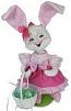 Annalee 12" Easter Parade Girl Bunny 2020 - Mint - 212320