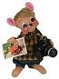 Annalee 6" Foliage Photo Mouse with Camera 2020 - Mint - 360820