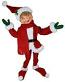 Annalee 14" Very Merry Red Elf 2020 - Mint - 511120