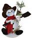 Annalee 9" Rustic Pine Snowman 2020 - Mint - 560320
