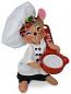 Annalee 6" Measuring Cup Chef Mouse 2020 - Mint - 610920
