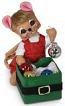 Annalee 6" Whimsy Mouse with Ornament Box 2020 - Mint - 611720	
