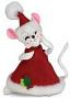 Annalee 6" Wannabe a Santa Hat Mouse 2020 - Mint - 611920