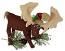 Annalee 5" Rustic Pine Moose Ornament 2020 - Mint - 760520