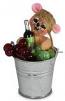 Annalee 3" Wine Bucket Mouse 2021 - Mint - 260921