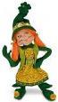 Annalee 9" Leprechaun Girl Elf 2021 - Mint - 161121 