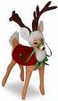 Annalee 8" Holiday Cheer Reindeer 2021 - Mint - 460121