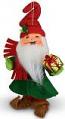 Annalee 5" Gnome for the Holidays Ornament 2021 - Mint - 710621