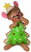 Annalee 6" Wannabe a Christmas Cookie Mouse 2021 - Mint - 611321
