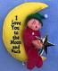 Annalee 5" Love You To The Moon and Back Ornament AIA - Mint - 861721ooh