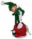 Annalee 9" Naughty Whipped Cream Elf 2023 - Mint - 510923