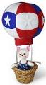 Annalee 11" Patriotic Balloon Ride Mouse 2024 - Mint - 260924