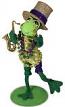 Annalee 10" Mardi Gras Boy Frog 2024 - Mint - 261424