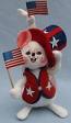 Annalee 4" Patriotic Mouse - Near Mint - 203604a