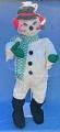 Annalee 48" Snowman with Stand - Excellent - 754084d