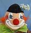 Annalee 42" Orange Clown - 1981 - Excellent - Signed Annalee - Museum - R625-81s