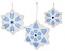 Annalee Set of Snowflakes Ornaments 2024 - Mint - 660624