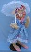 Annalee 30" E.P. Girl Bunny with Parasol - Mint - 081088xx
