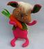 Annalee 7" Pink Yum Yum Bunny with Carrot - Mint - B92-66xx