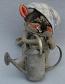 Annalee 7" Country Cousin Girl Mouse with Watering Can - Near Mint - M4-65xo
