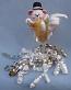Annalee 4" New Years Celebration Mouse in Champagne Glass - Near Mint - 820304a
