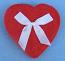 Annalee 3" Red Valentine Heart with Bow - Mint / Near Mint