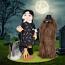 Annalee 7" Darkly Devoted Addams Family AIA 2025 - Mint - 920825