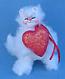 Annalee 3" Valentine Kitty Cat- Mint - 036105