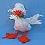 Annalee 12" White Country Duck with Kerchief 1983 - Mint / Near Mint - 155083x