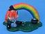 Annalee 3" Rainbow Leprechaun Vignette - Mint - 169603