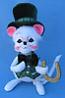 Annalee 6" Michael O' Mouse Holding Horseshoe - Mint - 171105ox